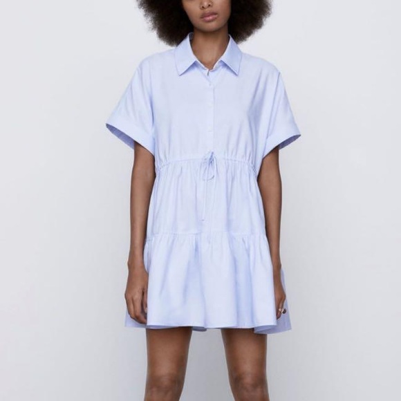 Zara Tiered Smock Dress - Picture 1 of 4